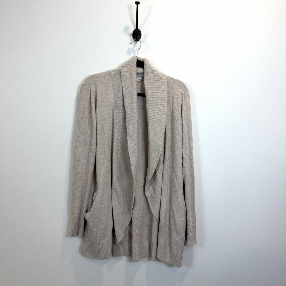 Barefoot Dreams Bamboo Cozychic Lite Circle Cardigan Style 423 1X Plus Gray